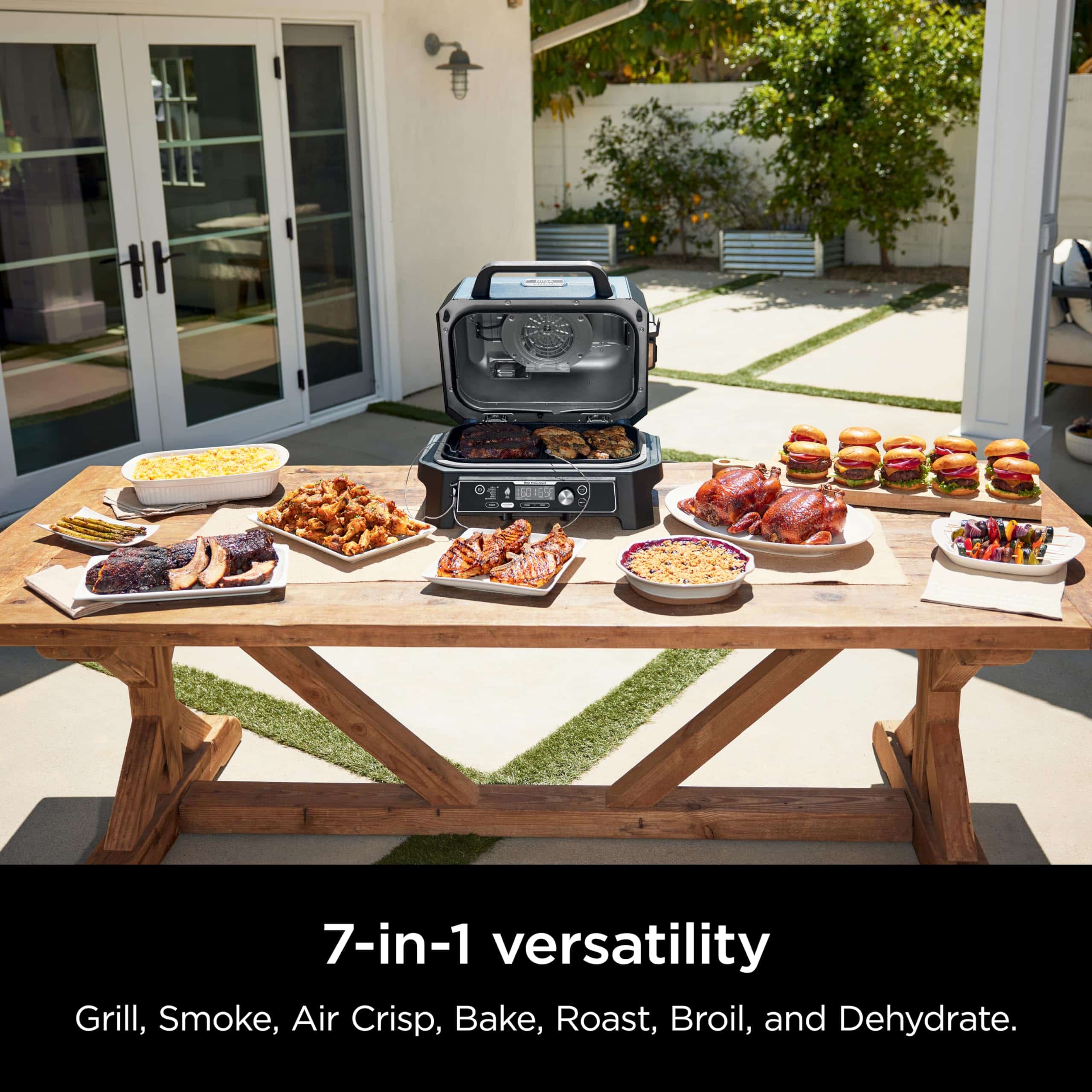 Ninja Woodfire Pro Connect XL Grill & Smoker (Wi-Fi) | Smart Control & Smoke Flavor Ninja Woodfire Pro Connect XL Grill & Smoker (Wi-Fi) | Smart Control & Smoke Flavor - Image 6
