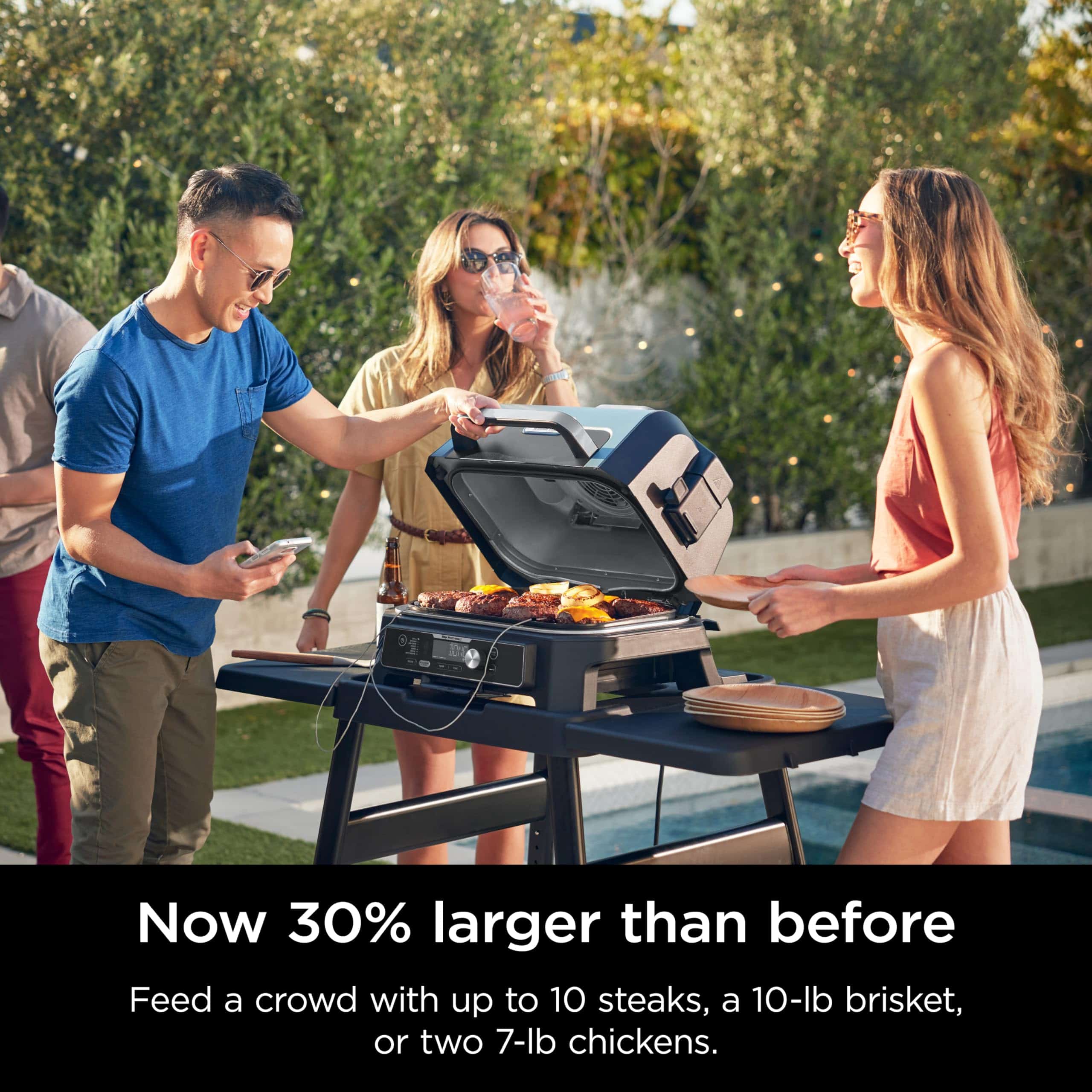 Ninja Woodfire Pro Connect XL Grill & Smoker (Wi-Fi) | Smart Control & Smoke Flavor Ninja Woodfire Pro Connect XL Grill & Smoker (Wi-Fi) | Smart Control & Smoke Flavor - Image 11