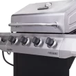 Charbroil Performance Series 4-Burner Propane Gas Grill Cart with Side Burner