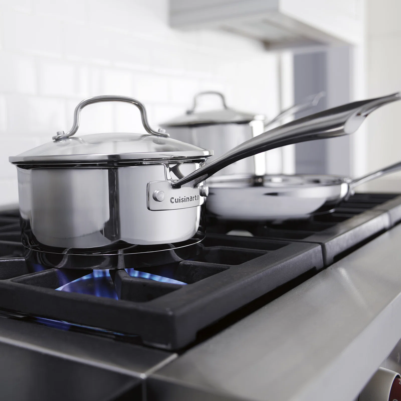 Cuisinart Professional Series 13 Piece Stainless Steel Cookware Set Cuisinart Professional Series 13 Piece Stainless Steel Cookware Set - Image 2