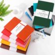 Huhuhero 10 Colors Lined Notebook Journal for Women Men, 120GSM 128 Pages Thick Paper Hardcover Notebooks