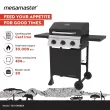 Megamaster 3 - Burner Liquid Propane Gas Grill 720-0988EA