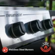 Megamaster 3 - Burner Liquid Propane Gas Grill 720-0988EA