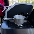 Monument Grills 4-Burner Liquid Propane 60000 BTU Gas Grill Stainless with Side Burner