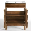 Modway Render Bathroom Vanity by Modway Walnut/White