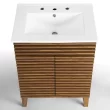 Modway Render Bathroom Vanity by Modway Walnut/White