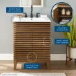 Modway Render Bathroom Vanity by Modway Walnut/White
