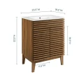 Modway Render Bathroom Vanity by Modway Walnut/White
