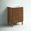 Modway Render Bathroom Vanity by Modway Walnut/White