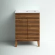 Modway Render Bathroom Vanity by Modway Walnut/White