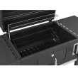 Royal Gourmet 24" Barrel Charcoal Grill with Side Shelves