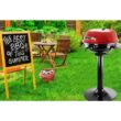 Better Chef 98589580M 15 in. Electric Barbecue Grill in Red