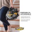 Stinger HD2025 2.5 Gallon 1.75 Peak HP Compact Wet/Dry Shop Vacuum with Filter Bag, Hose and Accessories