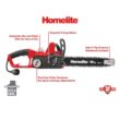 Homelite UT43104 14 in. 9 Amp Electric Chainsaw