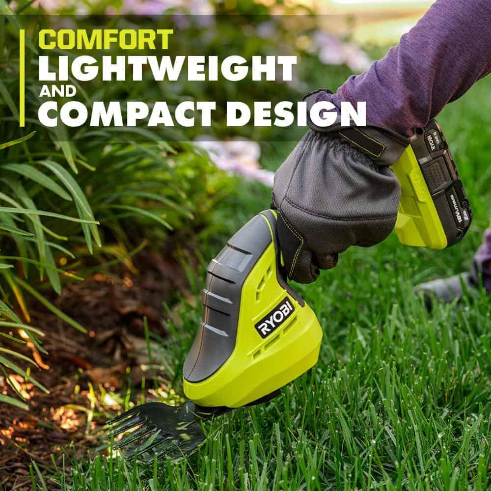 RYOBI P2908BTL ONE+ 18V Cordless Grass Shear and Shrubber Trimmer (Tool Only) RYOBI P2908BTL ONE+ 18V Cordless Grass Shear and Shrubber Trimmer (Tool Only) - Image 5