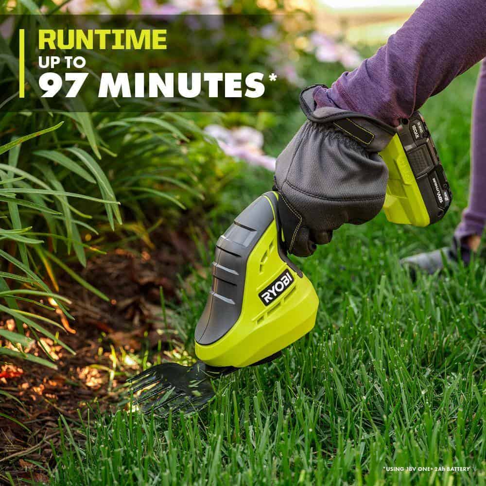 RYOBI P2908BTL ONE+ 18V Cordless Grass Shear and Shrubber Trimmer (Tool Only) RYOBI P2908BTL ONE+ 18V Cordless Grass Shear and Shrubber Trimmer (Tool Only) - Image 9