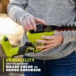 RYOBI P2908BTL ONE+ 18V Cordless Grass Shear and Shrubber Trimmer (Tool Only) RYOBI P2908BTL ONE+ 18V Cordless Grass Shear and Shrubber Trimmer (Tool Only)