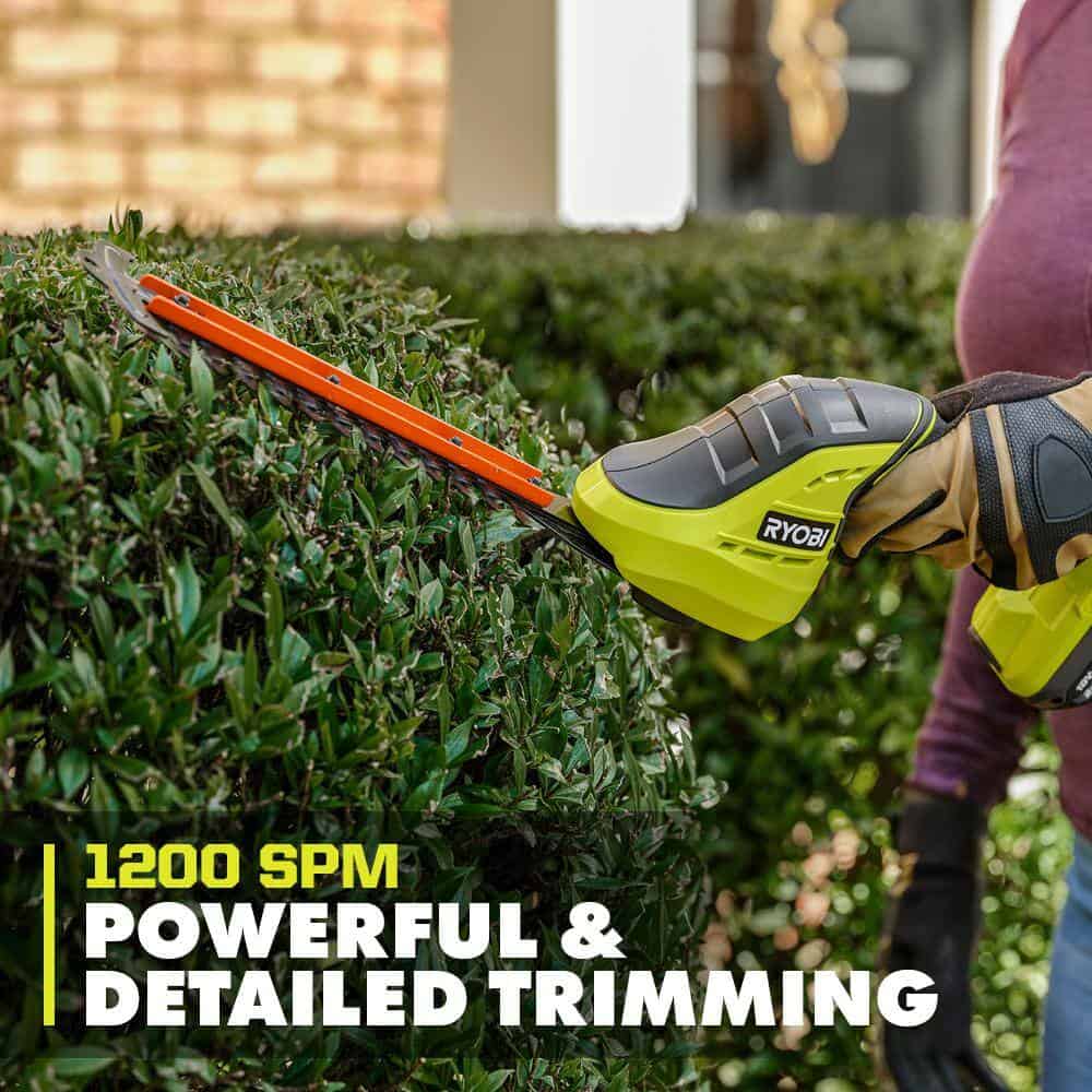 RYOBI P2908BTL ONE+ 18V Cordless Grass Shear and Shrubber Trimmer (Tool Only) RYOBI P2908BTL ONE+ 18V Cordless Grass Shear and Shrubber Trimmer (Tool Only) - Image 8