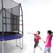 Skywalker Trampolines STSA1600 16 ft Oval Sports Arena Trampoline with Enclosure and Games