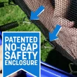 Skywalker Trampolines STSA1600 16 ft Oval Sports Arena Trampoline with Enclosure and Games