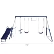 Sportspower Arcadia Metal Swing Set, Blue Dark 01