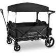 Wonderfold Wagon X4 Push and Pull Stroller Wagon - Black