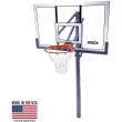 Lifetime Adjustable In-Ground 54 in Acrylic Basketball Hoop