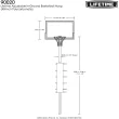 Lifetime 48" Action Grip Polycarbonate Inground Basketball Hoop