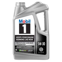 Mobil 1 5 Quart 5W-30 Full Synthetic Motor Oil for Engine Protection and Fuel Economy