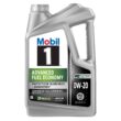 Mobil 1 5 Quart 0W-20 Full Synthetic Motor Oil for Improved Fuel Economy and Engine Protection