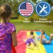 JAMBO Premium Triple Slip Splash and Slide with Bodyboards (Updated Model), Heavy Duty Water Slide JAMBO Premium Triple Slip Splash and Slide with Bodyboards (Updated Model), Heavy Duty Water Slide
