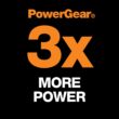 Fiskars 32" PowerGear Bypass Lopper and Tree Trimmer - Sharp Precision-Ground Steel Blade for Cutting up to 2" Diameter - Orange/Black