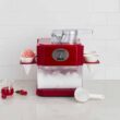 Cuisinart Snow Cone Machine - Makes 5 Icy Cones for Slushies & Frozen Drinks - Includes Reusable & Paper Cones, Red, SCM-10P1 Cuisinart Snow Cone Machine - Makes 5 Icy Cones for Slushies & Frozen Drinks - Includes Reusable & Paper Cones, Red, SCM-10P1