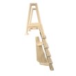 Confer Plastics 6000X Heavy Duty Above Ground in-Pool Swimming Ladder for Decks Adjustable from 42IN to 56IN HIGH