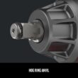 CRAFTSMAN CMCF900B V20 Cordless Impact Wrench, 1/2 inch, Bare Tool Only