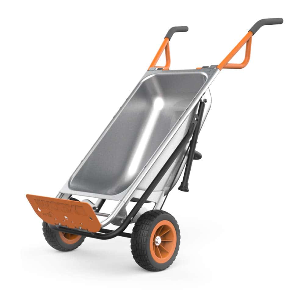 Worx WG050 8-in-1 Aerocart Garden Cart/Wheelbarrow Heavy Duty/Dolly Worx WG050 8-in-1 Aerocart Garden Cart/Wheelbarrow Heavy Duty/Dolly