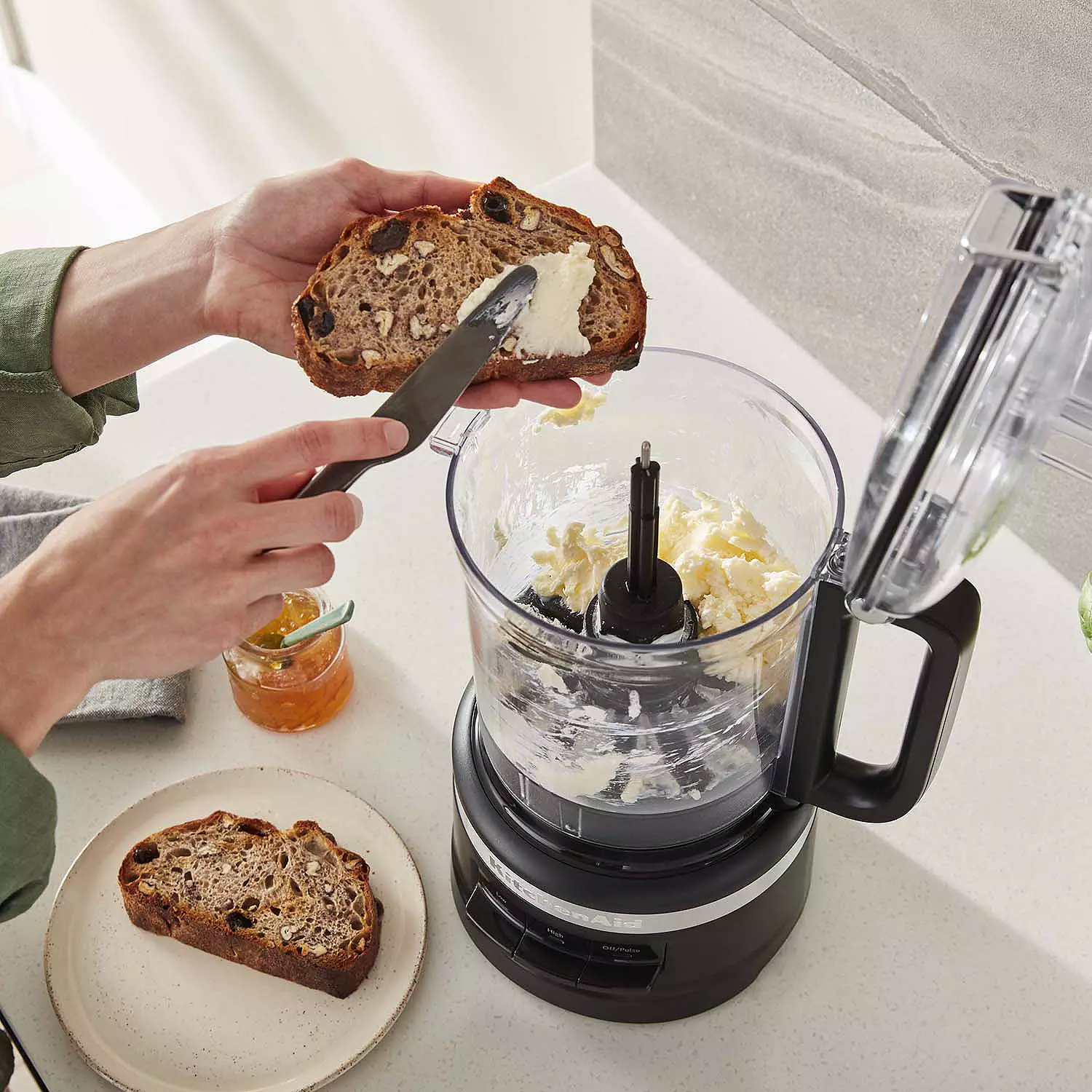 KitchenAid KFP0921 9-Cup Food Processor - Black Matte KitchenAid KFP0921 9-Cup Food Processor - Black Matte - Image 4