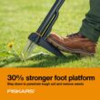 Fiskars 4-Claw Stand Up Weeder - Gardening Hand Weeding Tool with 39" Long Ergonomic Handle