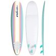 Wavestorm - Classic Soft Top Foam 8ft Surfboard - burst Wavestorm - Classic Soft Top Foam 8ft Surfboard - burst