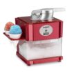 Cuisinart Snow Cone Machine - Makes 5 Icy Cones for Slushies & Frozen Drinks - Includes Reusable & Paper Cones, Red, SCM-10P1 Cuisinart Snow Cone Machine - Makes 5 Icy Cones for Slushies & Frozen Drinks - Includes Reusable & Paper Cones, Red, SCM-10P1