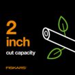 Fiskars 32" PowerGear2 Steel Blade Garden Bypass Lopper and Tree Trimmer