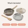 Our Place Always Pan 2.0-10.5-Inch Nonstick, Toxin-Free Ceramic Cookware - Steam