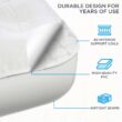 Ivation EZ-Bed (Full Size) Air Mattress with Frame & Rolling Case, Self Inflatable