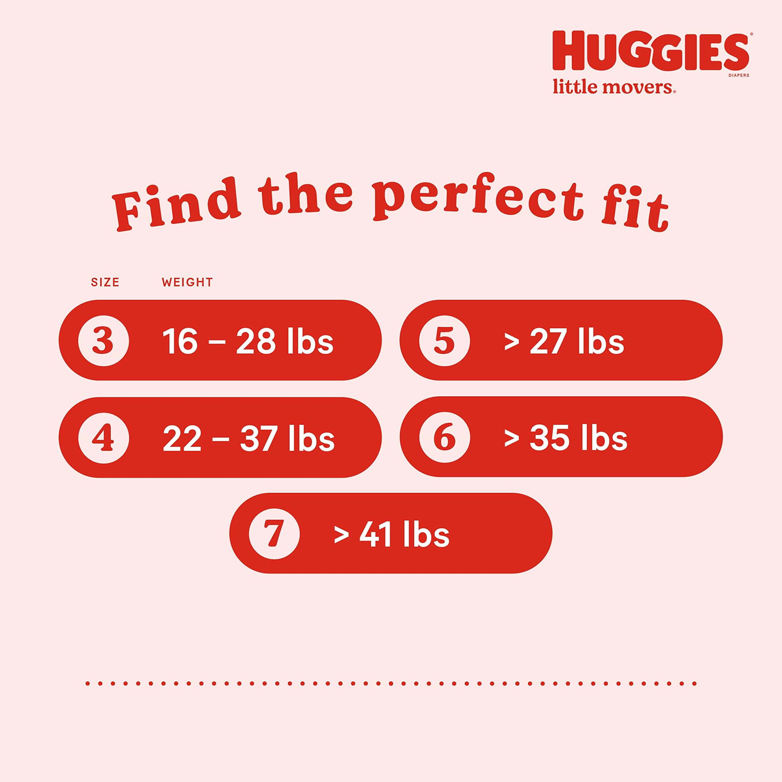 Huggies Size 3 Diapers, Little Movers Baby Diapers, Size 3 (16-28 lbs), 156 Count (6 packs of 26) Huggies Size 3 Diapers, Little Movers Baby Diapers, Size 3 (16-28 lbs), 156 Count (6 packs of 26) - Image 11