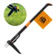 Fiskars 4-Claw Stand Up Weeder - Gardening Hand Weeding Tool with 39