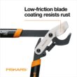 Fiskars 32" PowerGear2 Steel Blade Garden Bypass Lopper and Tree Trimmer