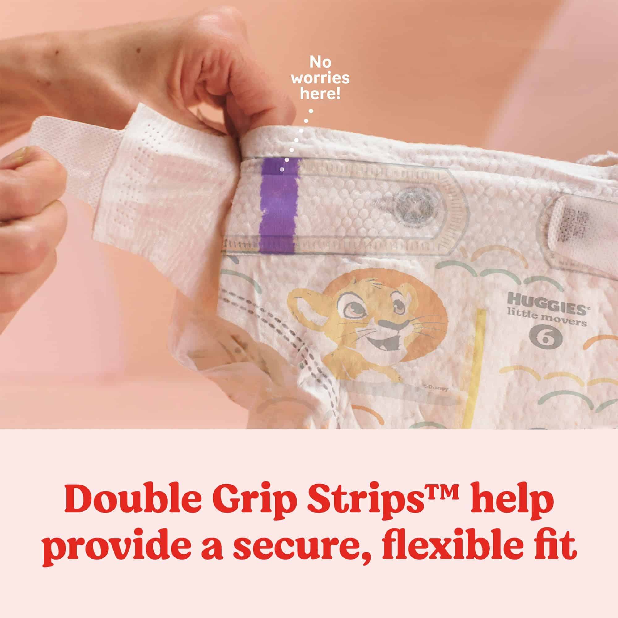 Huggies Size 3 Diapers, Little Movers Baby Diapers, Size 3 (16-28 lbs), 156 Count (6 packs of 26) Huggies Size 3 Diapers, Little Movers Baby Diapers, Size 3 (16-28 lbs), 156 Count (6 packs of 26) - Image 5