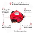 Grillbot Automatic Grill Cleaning Robot (Red Grillbot + Carry Case, Grillbot Bundle) Grillbot Automatic Grill Cleaning Robot (Red Grillbot + Carry Case, Grillbot Bundle)