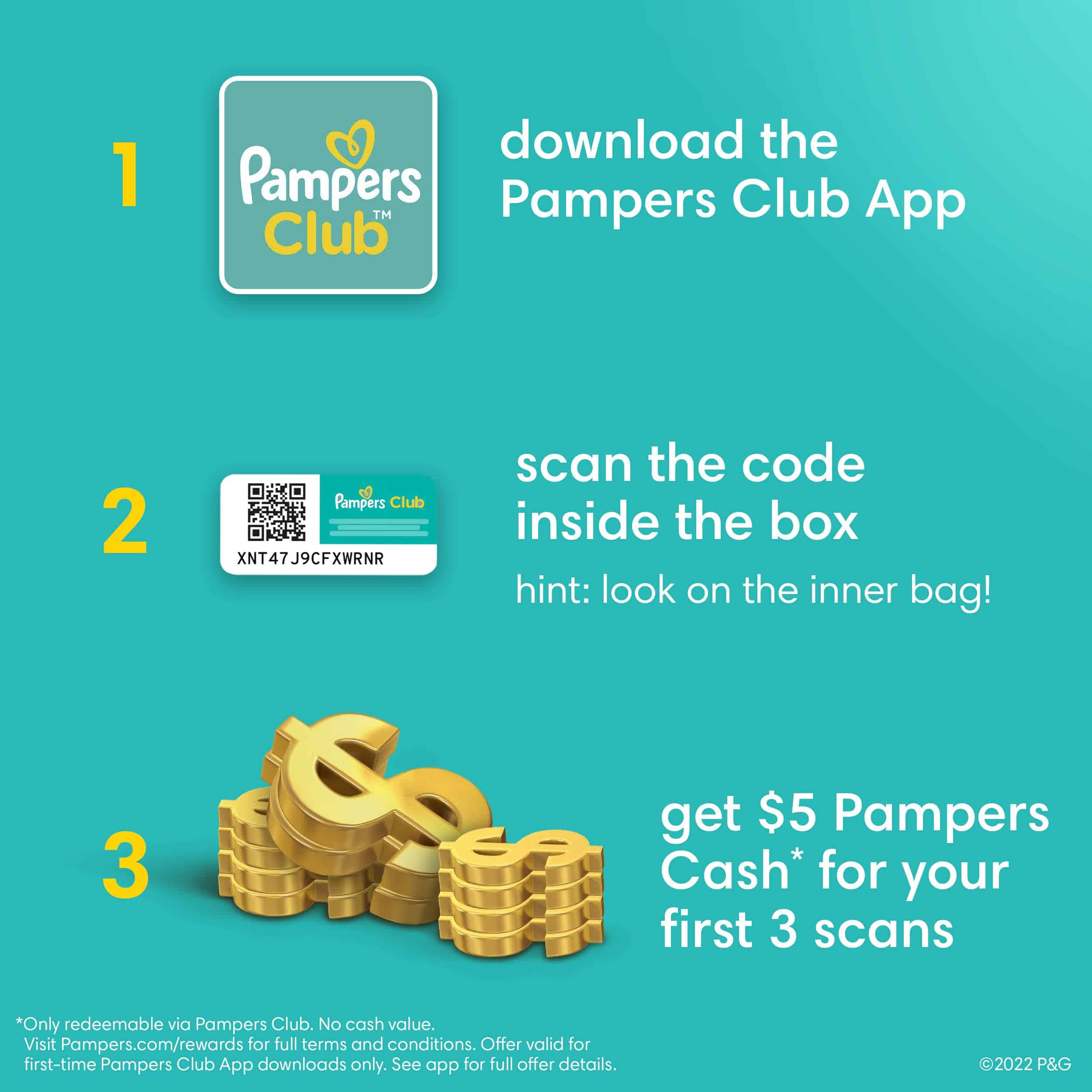 Pampers Swaddlers Diapers - Size 2, 148 Count, Ultra Soft Disposable Baby Diapers Pampers Swaddlers Diapers - Size 2, 148 Count, Ultra Soft Disposable Baby Diapers - Image 4