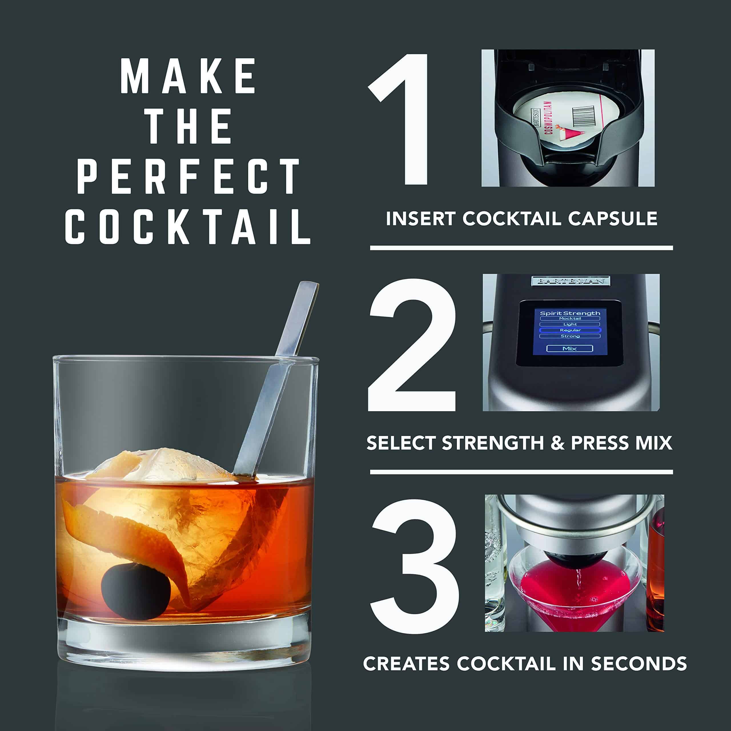 Bartesian 55300 Premium Cocktail and Margarita Machine for The Home Bar Bartesian 55300 Premium Cocktail and Margarita Machine for The Home Bar - Image 8